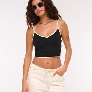 Crochet-Style Bra Top